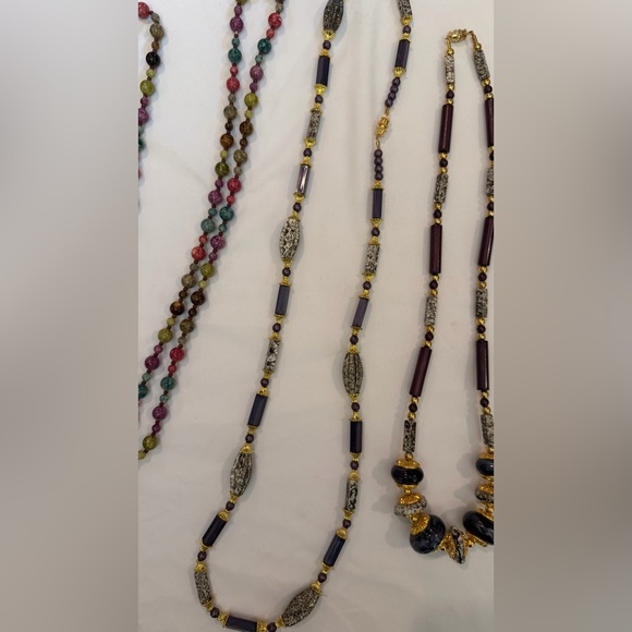 Vintage Beaded Necklaces - Lot of 7 - Picture 4 of 11